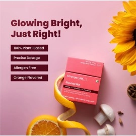 Stronger Me for Glowing Skin | 30 Oral Melting Strips | Vitamin E, D3, C, SkinAx2TM for Building Collagen, Slow Down Ageing, Acne Control and Reduces Hyperpigmentation | 100% Plant-Based, Strawberry