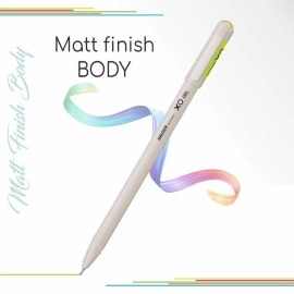 Flair Hauser XO Multicolor Gel Pen with Hard Box Case | Sleek Body & Minimalistic Design | Matt Finish | Ultra Durable Tip | Set Of 12 Bright Ink Colors