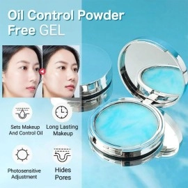 KA CAYLA CANDY BELLA Oil Control Gel Powder - Mattifying Formula for Long-lasting Shine Control, Poreless Skin - Best Oil Control Makeup for Oily Skin, Minimize Pores, and Achieve a Matte Finish