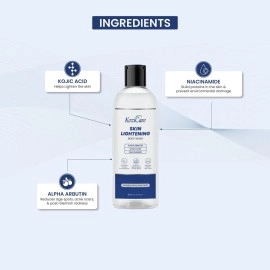 Kozicare Soap Skin Lightening Body Wash Gel | Alpha Arbutin, Niacinamide & Kojic Acid Body Wash | Helps Reduces Pigmentation, Dark Spots & Uneven Skin Tone | Body Wash for Men & Women - 300 Ml