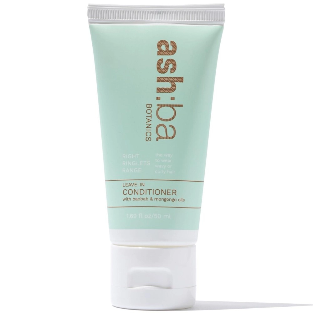 Ashba Botanics Leave-in Conditioner for Men & Women | Leave-in Cream for Curly Hair | Provides Moisture, Conditioning, Enhances Shine & Fixes Frizz | SLS, SLES, Phthalates and Parabens Free (50ml)