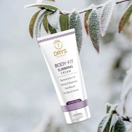 7 Days NATURAL Body Fit Slimming Cream for Men & Women | Remove Extra Fat | Toning & Shapening(100 Gm)