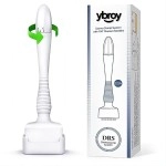 YBROY Derma Pen Stamp For men and Women | Microneedle Pen for Body & Hair & Beard Growth - Adjustable Microneedling Stamp For Skin - 0.5mm - 3mm Titanium Micro Needle Derma Stamp For Skin Care