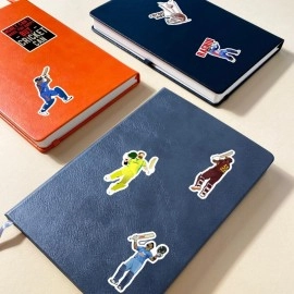 CodersParadise Vinyl Pack of 60 Cricket Stickers for Scrapbook, Laptop, Journal, Diary, Guitar, Mobile Phone - Waterproof Residue Free Sticker, self-adhesive, 3 inch