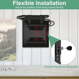 Mini PC Mount for HP Desktop Mini PC Wall VESA and Under Desk Mount for HP Pro Mini 260 400,HP ProDesk 400 405 600,HP EliteDesk 705 800 805,HP Elite Mini 600 800 Prodesk Mini Mount for Monitor Arm