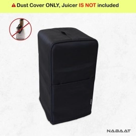 NABAAT Juicer Cover, Black, Standard Size (8X 10X 19) for Cold Press Juicers like Agaro/Kuving/Hestia