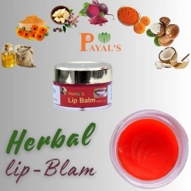 Payal\'s Lip Balm 10Gm Lip Protection & Nourishment Dry & Chapped Lips | Glossy Finish For Lips, Red