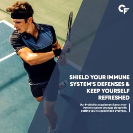 Carbamide Forte Probiotics Supplement 50 Billion CFU for Women & Men | Probiotics for Gut Health Supplement | Support Digestion & Immunity | Gut Health Probiotics - 10 Veg Capsules