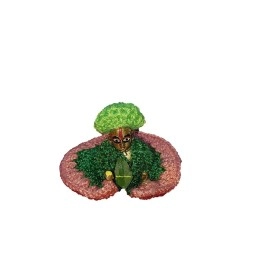 HaridwarDivine laddu Gopal Dress with Cap for Winter,laddu Gopal Woolen Dress Pack of 4 Size 0 Number