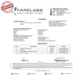 WishCare Ceramide Lip Balm with SPF50 PA+++ - Kojic Acid & Niacinamide - For Lip Lightening & Protection 5gm