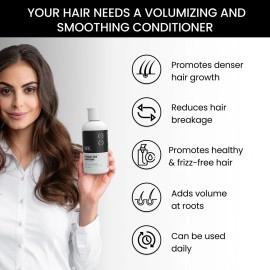 ThriveCo Rosemary Hair Conditioner For Voluminous Hair | Densifying & Stimulating Hair Growth | With Pea Peptide & Caffeine | Paraben & Sulfate Free | For Men & Women | 250ml