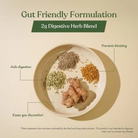 Cosmix No Nonsense Plant Protein | Organic Pea & Rice Isolate | Vegan | 24g Protein/Serving | Easy To Digest | All Essential Amino Acids | No Preservatives | Vanilla Latte - 500g