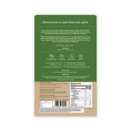 Cosmix No Nonsense Plant Protein - Organic Pea & Rice Isolate | Daily Vegan Protein Powder with Gut Friendly Superfoods | Complete Amino Acid Profile |24g Protein/Sachet |Vanilla Latte (Pack of 6)