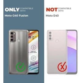 Mr. Case Liquid Silicone Case for Motorola Moto G40 Fusion | Motorola Moto G60 | Comfort Grip Soft Touch Matte TPU | - Blue