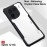 TheGiftKart Shockproof Crystal Clear Back Cover Case for iQOO 12 5G | 360 Degree Protection | Protective Design | Transparent Back Cover Case for iQOO 12 5G (PC & TPU, Black Bumper)