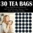 the tea trove Blue Butterfly Pea Flower Lavender Tea Bags - 30 Eco-Friendly Lavender Tea For Sleep In Resealable Pouch - Caffeine Free Blue Pea Flower For Iced Teas & Cocktails|Pack Of 1,18 Gram