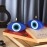 PROSPERRO LUMO by Parkash Candles Blue Evil Eye Candle Gift Nazar Home Decor Handmade Candles Desk Sculpture Decoration for House || Bedroom || Living Room || Set of 2 (Evil EYE)