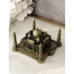 VRB Dec Brass Tm 1 Set For Statue Study Office Desk Decor Showpiece Gift Decoration Accessories Items Decorative Showpeice For Home (Taj Mahal), Bronze