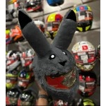 Vagary Rabbit Style Bunny Helmet Cover for Full Face Helmet (Grey 2)