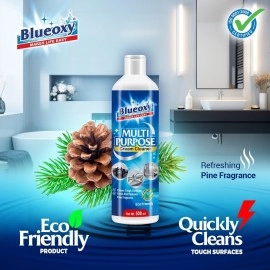 BLUEOXY Multi Purpose Cream Cleaner | Used for Ceramic Tiles Sinks Washrooms Kitchen Hard Surfaces Cleaner | 500 Ml