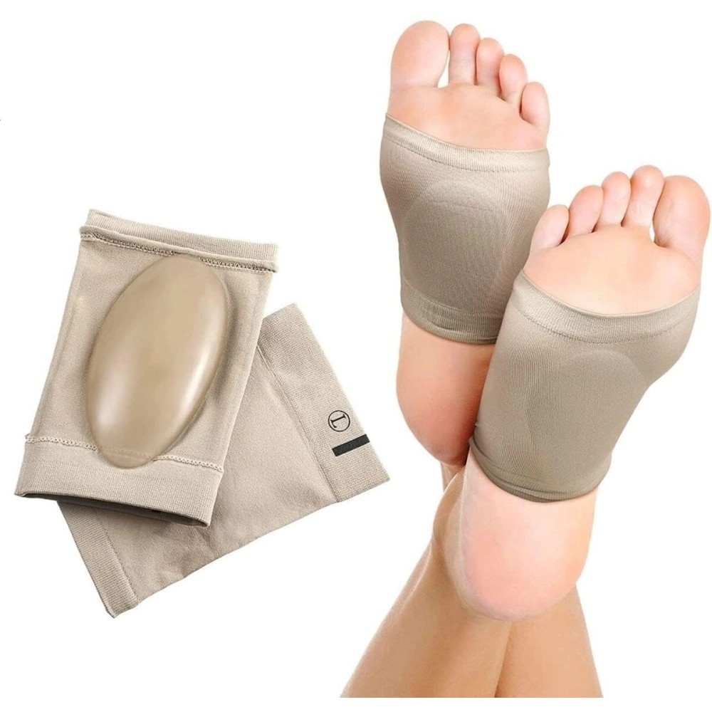 Renesmee Arch Support Sleeves with Gel Pads for Foot Pain Relief | Cushioned Metatarsal Pads for Flat Feet, Heel and Arch Support | Unisex Foot Care for Running, and Daily Comfort