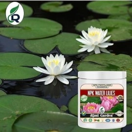 Rimi Garden Npk For Lotus And Water Lilies Organic Fertilizer Overall Growth Of Water Plants. (200 gm)