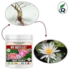 Rimi Garden Npk For Lotus And Water Lilies Organic Fertilizer Overall Growth Of Water Plants. (200 gm)
