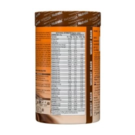 NUTRELA Weight Gainer-500G, Chocolate Flavour 20G Protein, 66.8 Carbs, 13 Vitamins & 12 Minerals With Khandsari Sugar Powder Ideal For Athlete, Men, Women & Kids Above 10 Year