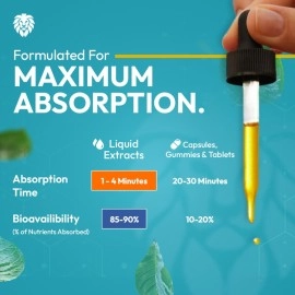 Healeo Melatonin 10mg Sleep Drops for Deep Sleep, Stress & Anxiety Relief | With Chamomile, Passion Flower & Valerian Root | Safe & Non Habit Forming - 50ml