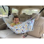 A to Z Hub Car Cradle Hammock with Mosquito Net for 0 to 3 Year Baby | Portable with Adjustble Belt, Hammock Cloth, Hangers