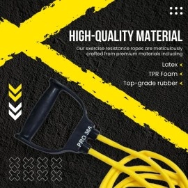 PRO365 Resistance Band 25 Kgs/Toning Tube/Toning Bands/Exercise Bands/Home Gym Bands (6 Month Warranty by PRO365)