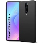 TheGiftKart Liquid Silicone Back Cover Case for Mi Redmi K20 / K20 Pro | Soft Micro-Fibre Lining Inside | Camera Protection Bump | Shockproof Back Cover Case for Redmi K20 / K20 Pro (Silicone, Black)