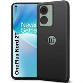 TheGiftKart Liquid Silicone Back Cover Case for OnePlus Nord 2T 5G | Soft Micro-Fibre Lining Inside | Camera Protection Bump | Shockproof Back Cover Case for OnePlus Nord 2T 5G (Silicone, Black)