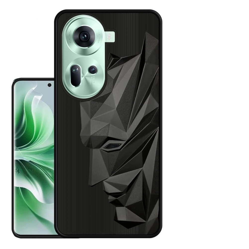 VIDO Exclusive Soft Back Case Cover for Oppo Reno 11 5G (Shock Proof |360 Degree Complete Protection)