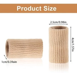 INSIME Finger protector for cricket, volleyball | Finger tape for cricket fielding finger cover bandage | Finger support for pain relief basketball volleyball finger protection | (Pack of 10) (Light