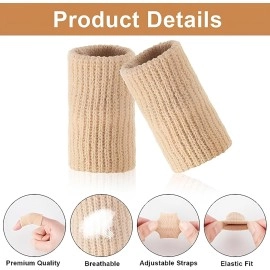 INSIME Finger protector for cricket, volleyball | Finger tape for cricket fielding finger cover bandage | Finger support for pain relief basketball volleyball finger protection | (Pack of 10) (Light