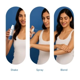 Be Bodywise Sunscreen Spray SPF 50 PA+++ 100ml | With SunCat DE Technology | Protects Skin from UVA/UVB Rays & Slows Down Signs of Aging | 1% Niacinamide, 1% Red Algae & 2.5% Glycerin | Fragrance Free