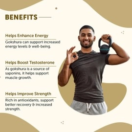 Neuherbs Gokshura Powder (100g Pack of 1) Natural Herb For Men & Women | To Promote Energy & Strength | No Added Preservative or Additives | Tribulus Terrestris