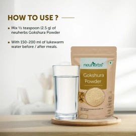 Neuherbs Gokshura Powder (100g Pack of 1) Natural Herb For Men & Women | To Promote Energy & Strength | No Added Preservative or Additives | Tribulus Terrestris