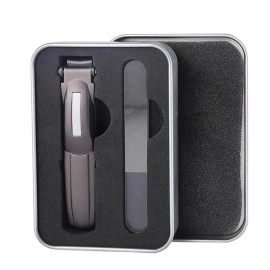 amiciCare Nail Cutter, Professional Grade Nails Clipper with Automatic Nails Collector and Nail Polisher with Filer