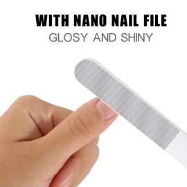 amiciCare Nail Cutter, Professional Grade Nails Clipper with Automatic Nails Collector and Nail Polisher with Filer