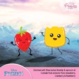 RENEE Disney Frozen Princess Icecream Lip Gloss Elsa - For Pre-Teen Girls, Enriched with Shea Butter & Apricot Oil, Adds Glossy Shine with Nourishing and Moisturizing Effect - No Parabens - 8ml