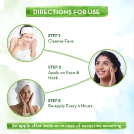 Mamaearth Vitamin C Daily Glow Sunscreen with Vitamin C & Turmeric for Sun Protection & Glow | SPF 50 PA++++, No White Cast, Lightweight & Non-Sticky, Brightens Skin | All Skin Types, 50g (Pack of 2)