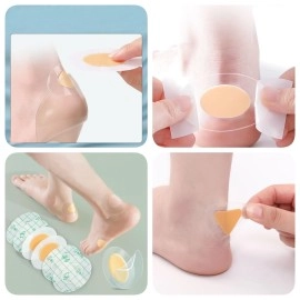 LUPINEZ Blister Pads/Blister Protector For Feet Heel Patch Protector For Feet Heel Protector Shoebite Protection Pads, Waterproof Blister Patches For Women Men- Pack Of (20)