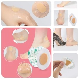 LUPINEZ Blister Pads/Blister Protector For Feet Heel Patch Protector For Feet Heel Protector Shoebite Protection Pads, Waterproof Blister Patches For Women Men- Pack Of (20)