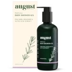 August Bioscience Wild Forest Body Shower Gel with Pine Bark Rosemary Nettle Leaf Extract 250 ml