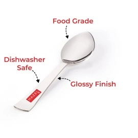 HAZEL Stainless Steel Masala Spoons for Small Containers Mini Spoon for Masala Dabba Spices Spoons, Set of 6