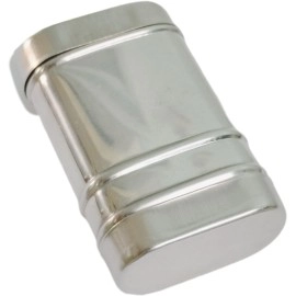 HOPE KART Small Chuna Dani Dabi Tobacco Chunauti Khaini Lime Dibbi for Men Metal Box Katha Container Stainless Steel Dabbi, 5.5L X 3W, Pack of 2 (Rectangular)