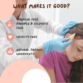 COCO CRUSH Ayurvedic Anti Lice Oil | Kills Lice, Eggs and Nits 100% Naturally In 20mins | Single Wash Treatment, Safe for Kids (50ml)