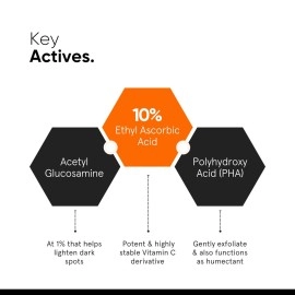 Minimalist 10% Vitamin C Face Serum for Glowing Skin (Formulated & Tested For Sensitive Skin) | Non Irritating | Non Sticky | Brightening Vit C Formula For Men and Women | 10 ml